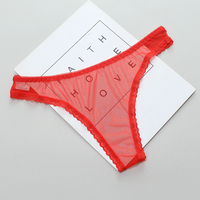 Niesamowite kobiety bielizna G String koronkowa bielizna Femal Sexy t-back stringi Sheer figi Japan Style niskiej talii przezroczyste figi 5